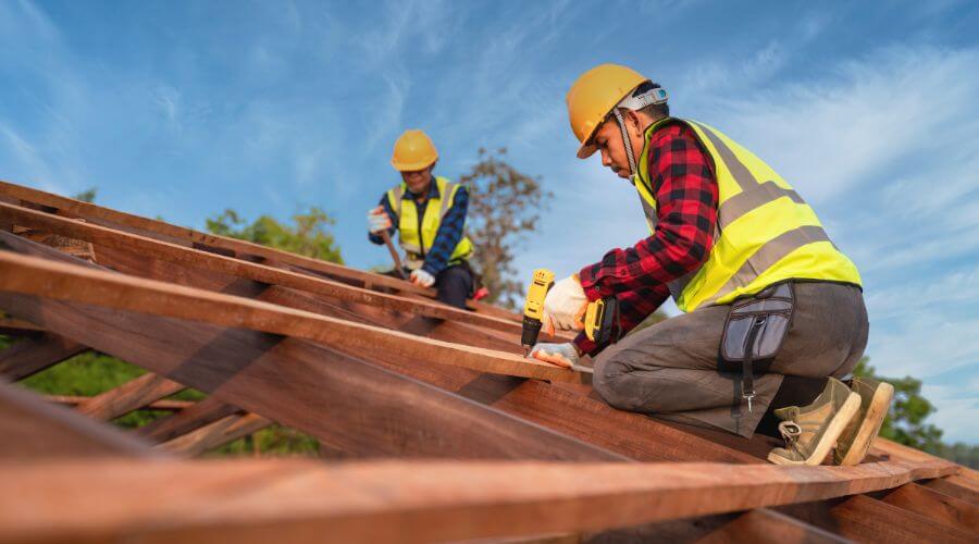 GAF Grand Sequoia installation in Santa Fe Springs, CA